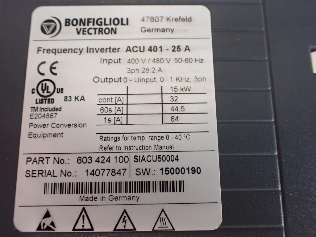 BONFIGLIOLI ACU401-25A