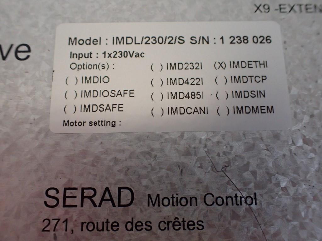 SERAD IMDL/230/2/S