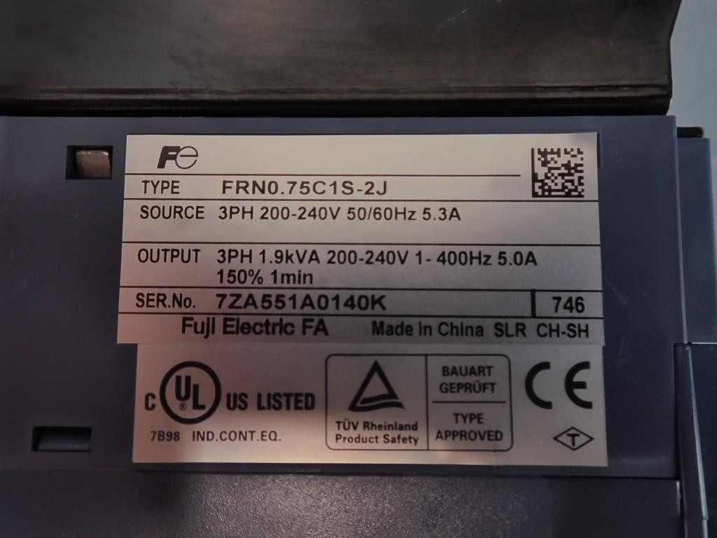 FUJI ELECTRIC FRN0.75C1S-2J