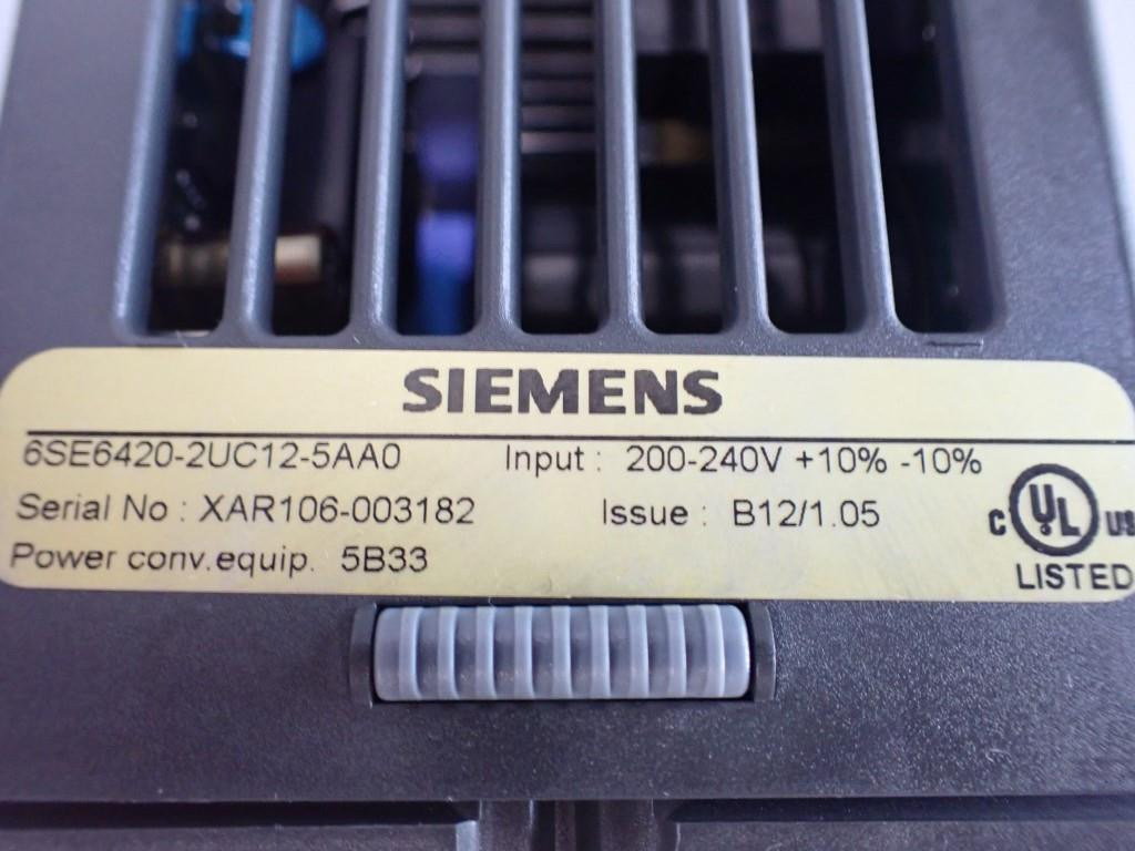 SIEMENS  6SE6420-2UC12-5AA0