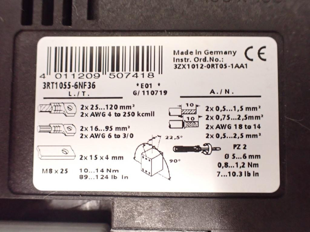 SIEMENS 3RT1055-6NF36