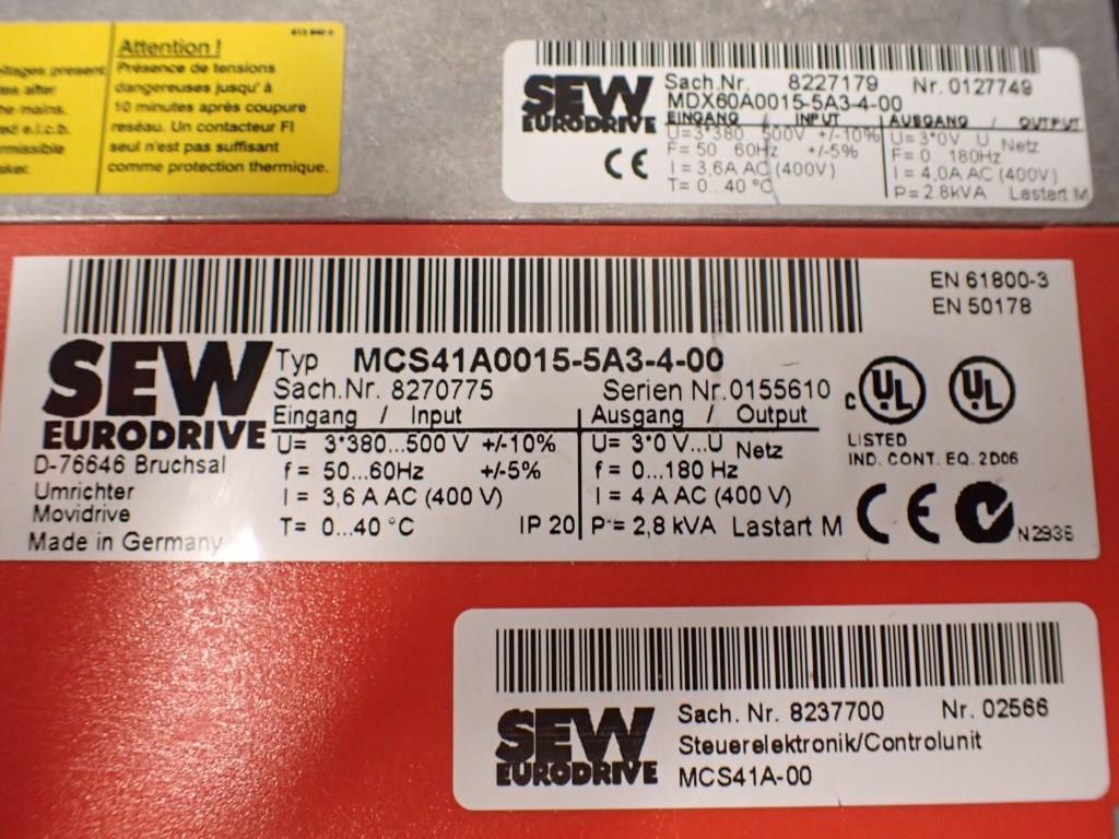SEW-EURODRIVE MCS41A0015-5A3-4-00
