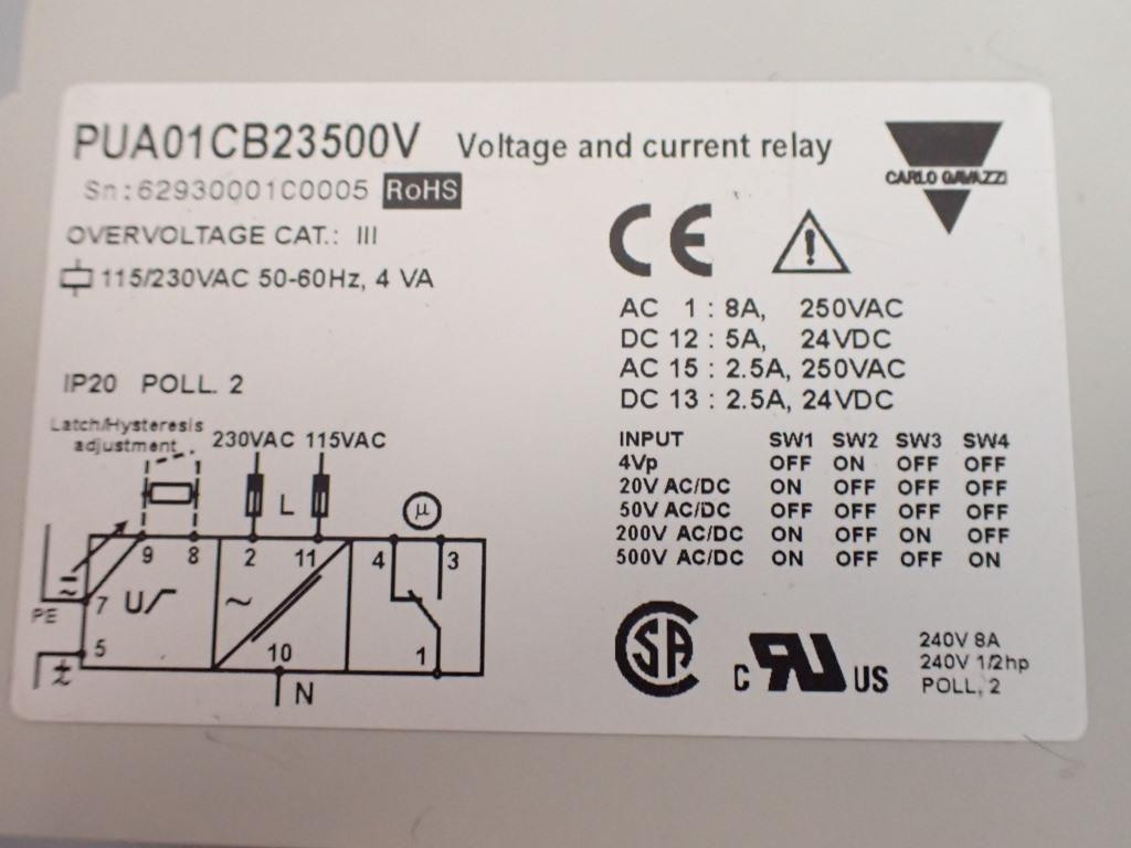 CARLO GAVAZZI PUA01CB23500V
