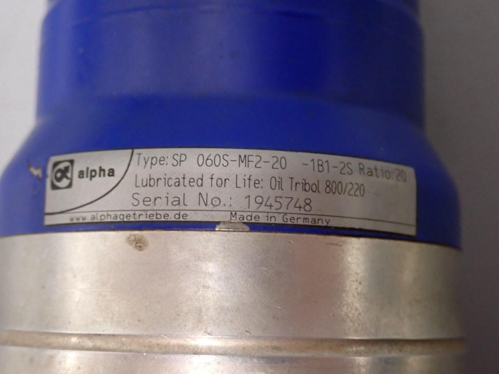 ALPHA WITTENSTEIN SP060S-MF2-20-1B1-2S