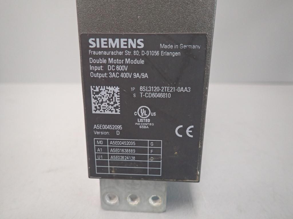 SIEMENS  6SL3120-1TE21-0AA3