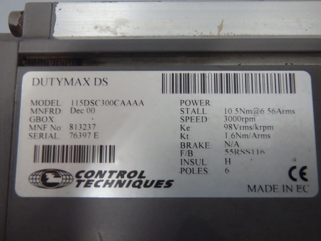 CONTROL TECHNIQUES 115DSC300CAAAA