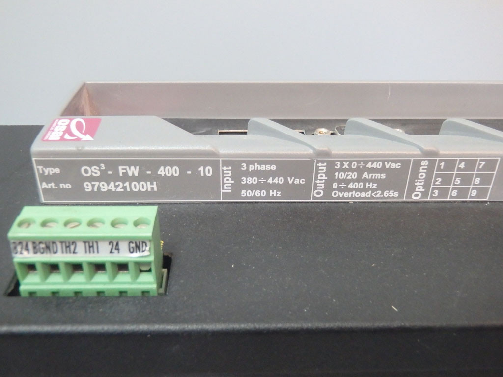 OSAI NUMERICAL CONTROL OS3-FW-400-10