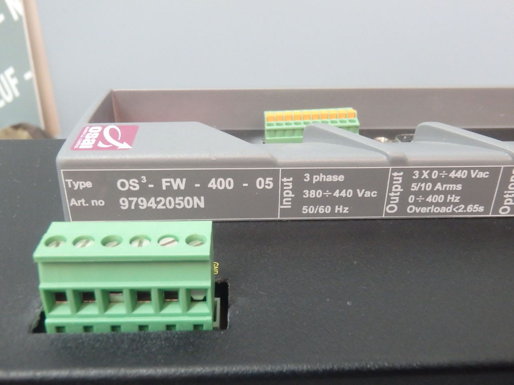 OSAI NUMERICAL CONTROL OS3-FW-400-05