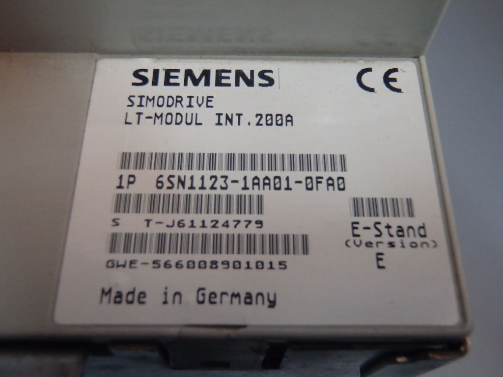 SIEMENS 6SN1123-1AA01-0FA0