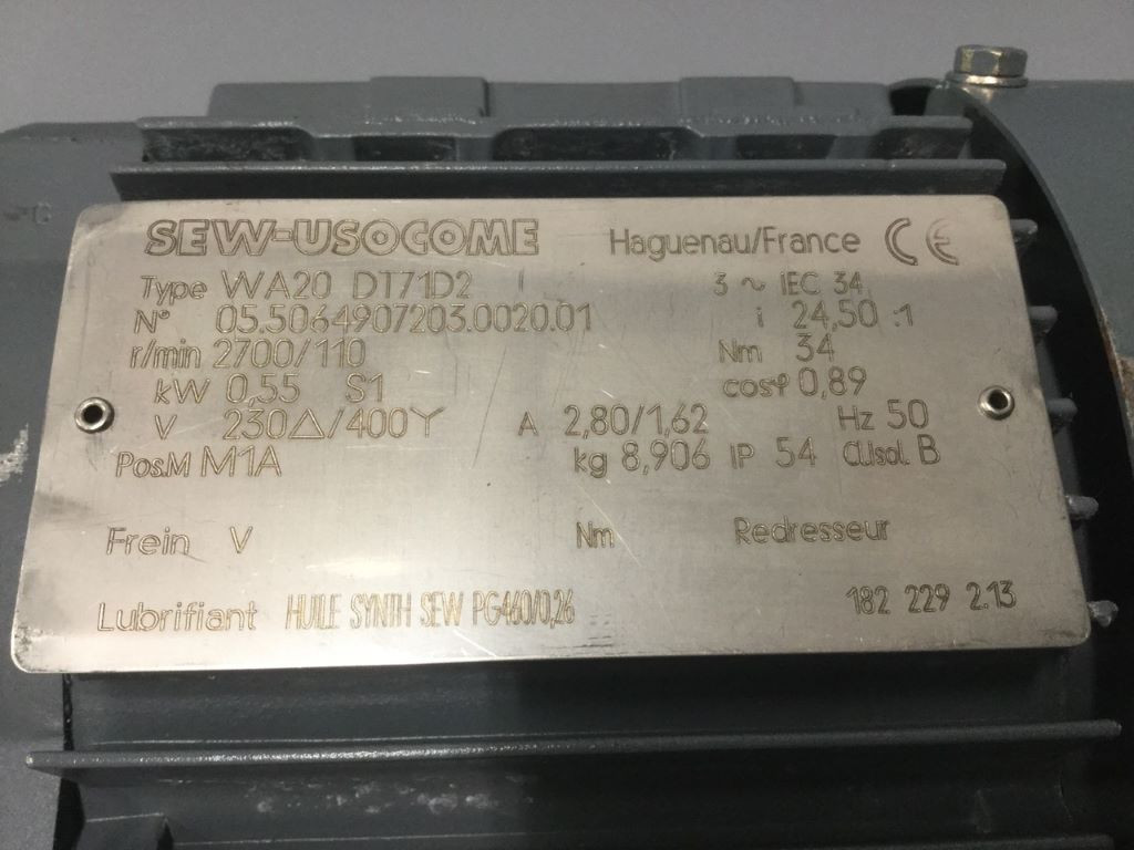 SEW-USOCOME WA20DT71D2