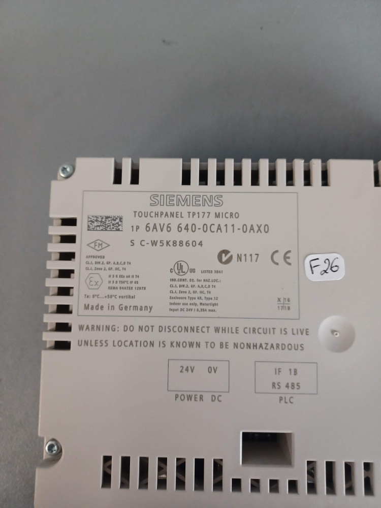 SIEMENS 6AV66400CA110AX0