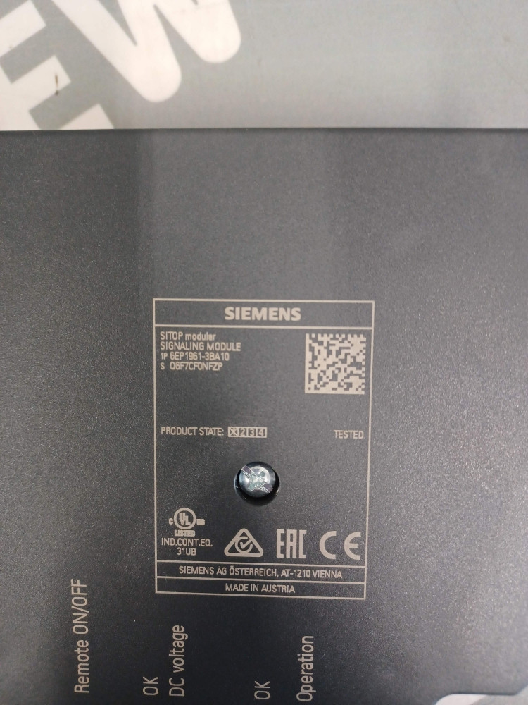 SIEMENS 6EP19613BA10