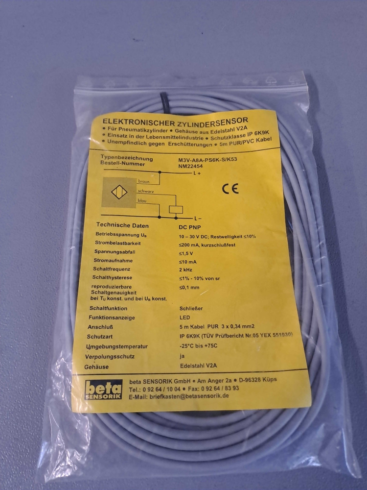 BETA SENSORIK M3VA8APS6KSK53