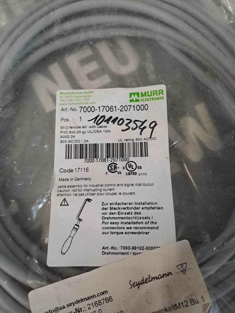 MURR ELEKTRONIK 7000170612071000