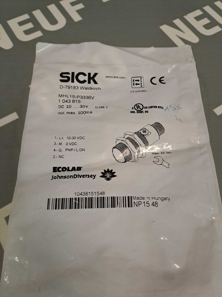 SICK MHL15P3336V