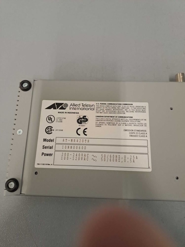 ALLIED TELESYN AT-MR420TR