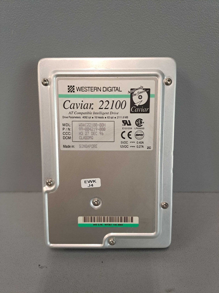 WESTERN DIGITAL CAVIAR22100