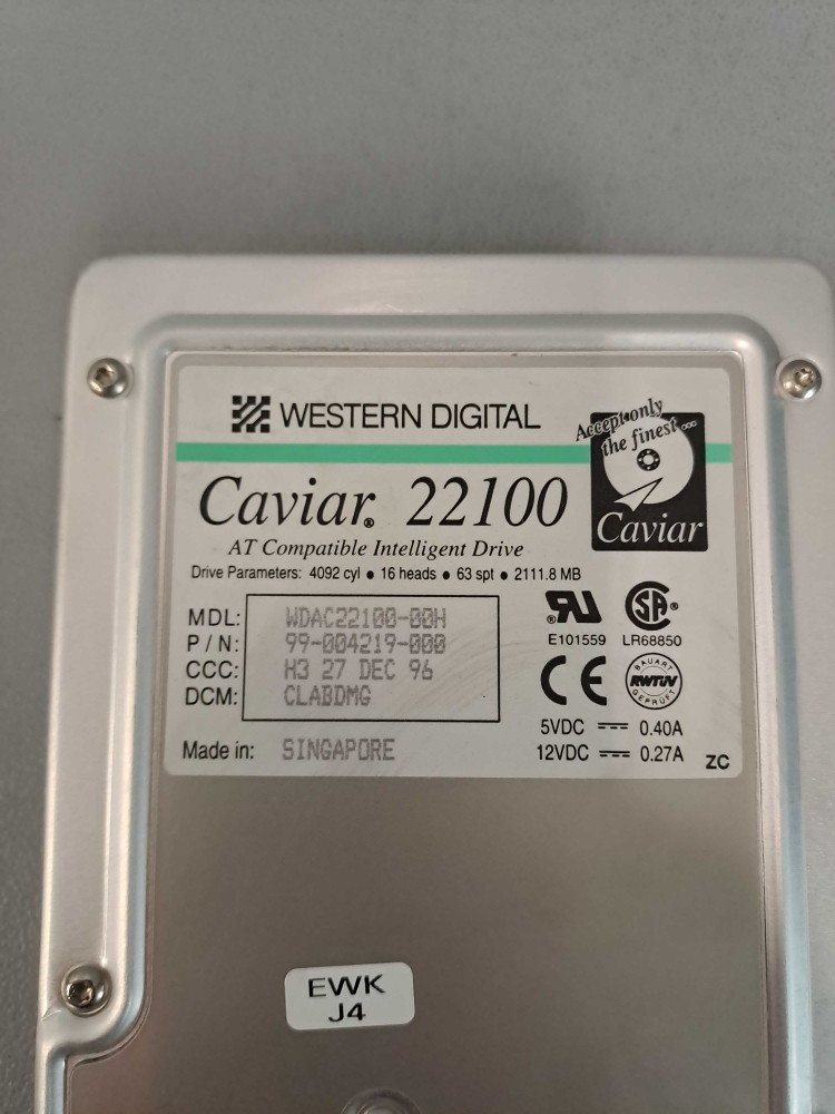 WESTERN DIGITAL CAVIAR22100