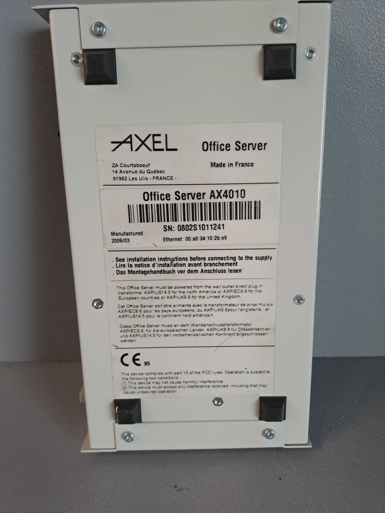 AXEL OFFICE SERVER AX4010