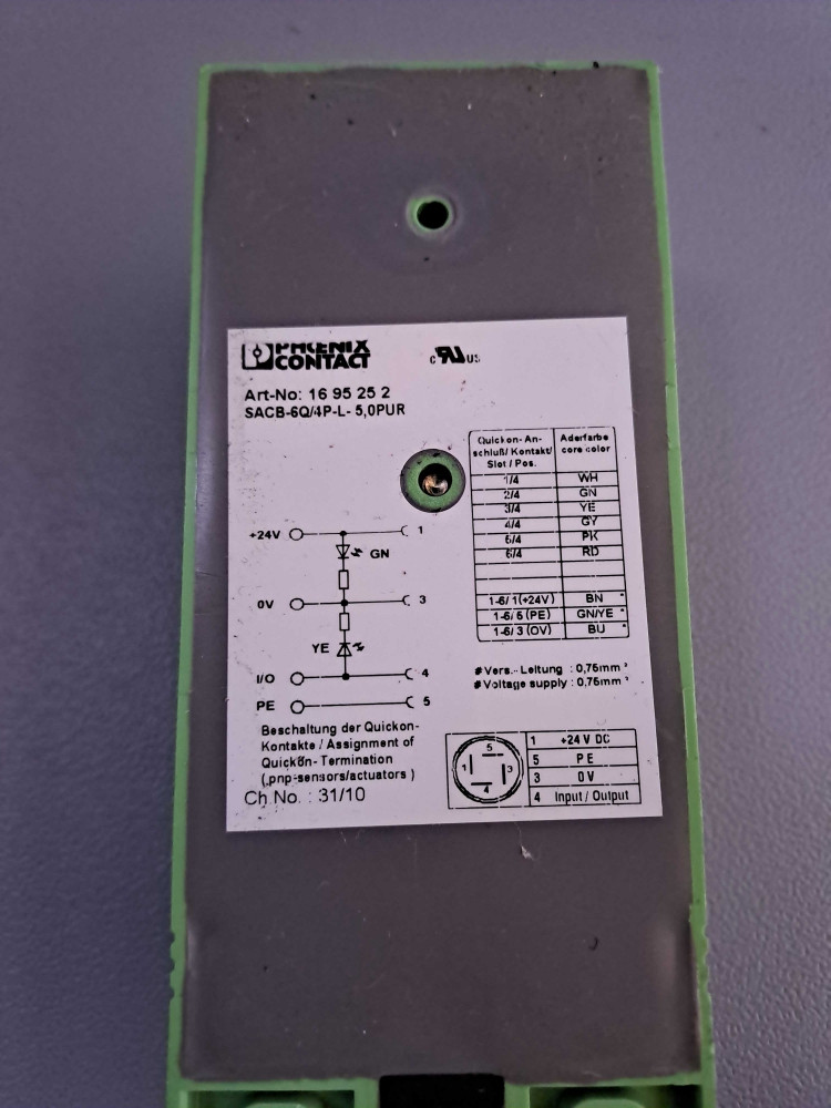 PHOENIX CONTACT  SACB6Q4PL50PUR