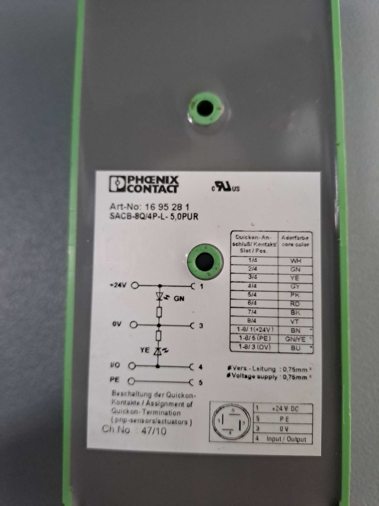 PHOENIX CONTACT  SACB8Q4PL50PUR