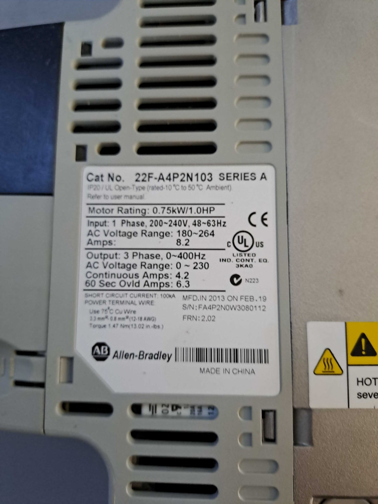 ALLEN-BRADLEY 22FA4P2N103