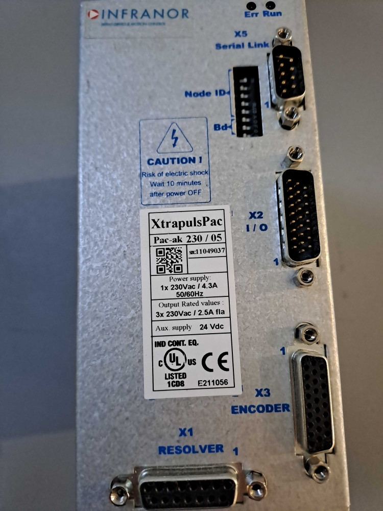 INFRANOR  PAC-AK 230/05