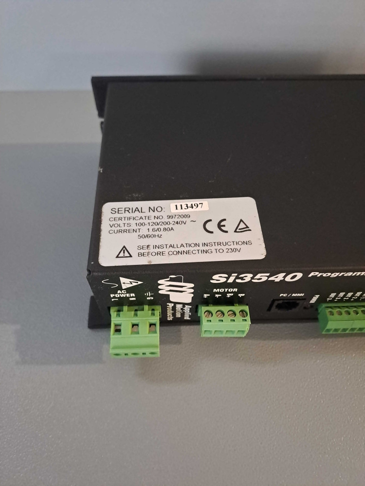 APPLIED MOTION PRODUCTS SI3540