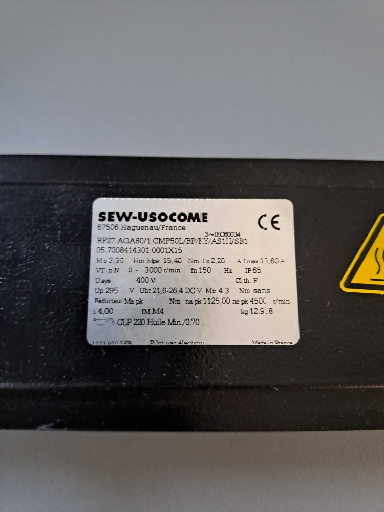 SEW-USOCOME RF27 AQA80/1 CMP50L/BP/KY/AS1H/SB1