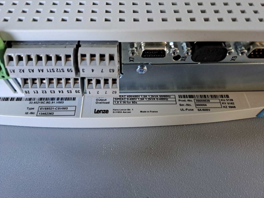 LENZE EVS9321-CSV003 -  13462363 - REF 33.9321SC.8G.91.V003