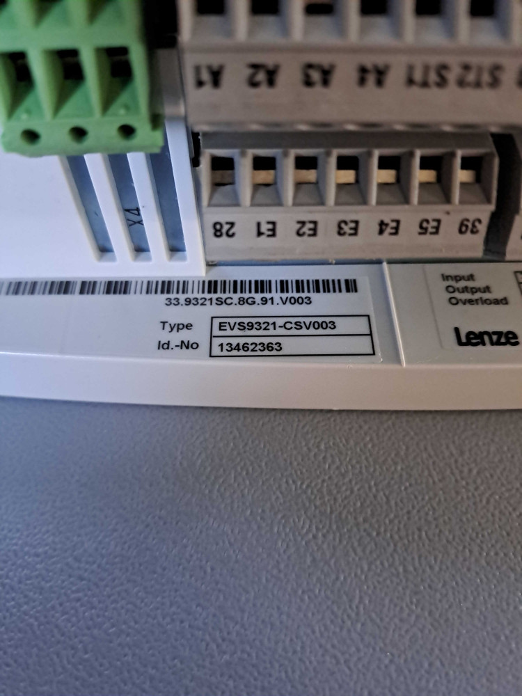 LENZE EVS9321-CSV003 -  13462363 - REF 33.9321SC.8G.91.V003