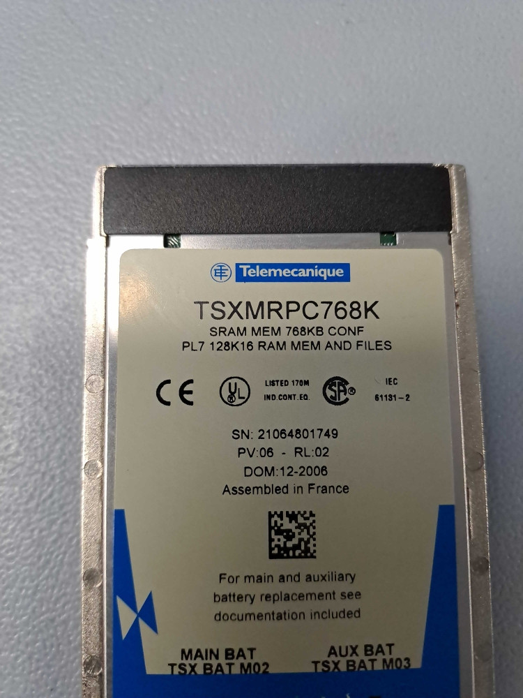 TÉLÉMÉCANIQUE  TSXMRPC768K