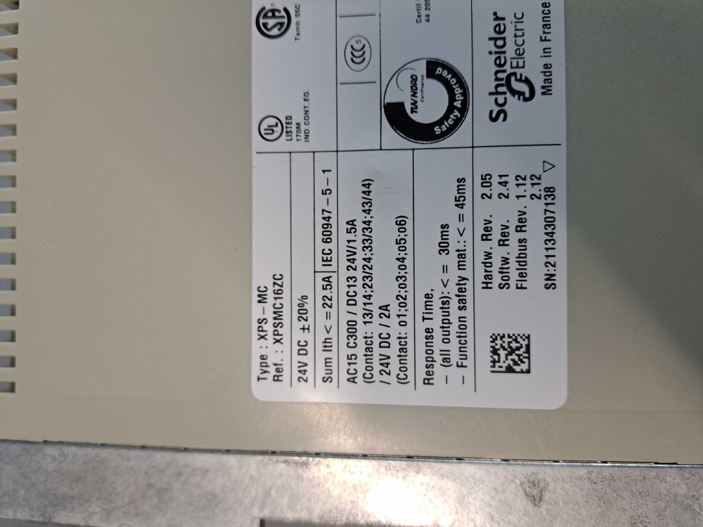 SCHNEIDER  XPSMC16ZC