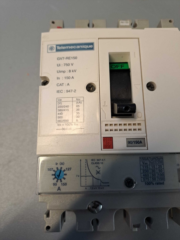 TÉLÉMÉCANIQUE  GV7RE150