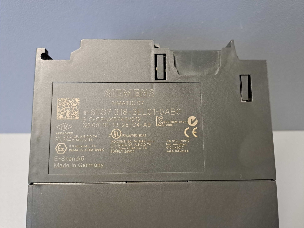 SIEMENS 6ES7318-3EL01-0AB0