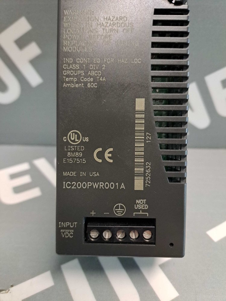 GE FANUC IC200PWR001A