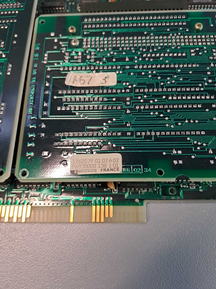 TÉLÉMÉCANIQUE  TSXP673 CARTE 