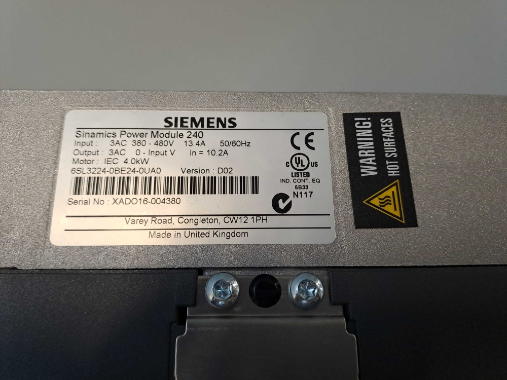 SIEMENS 6SL32240BE240UA0