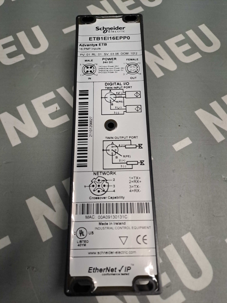 SCHNEIDER  ETB1EI16EPP0