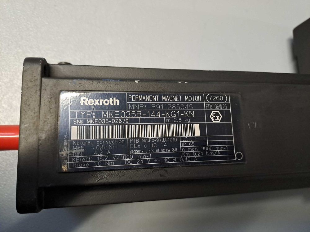 REXROTH MKE035B144KG1KN