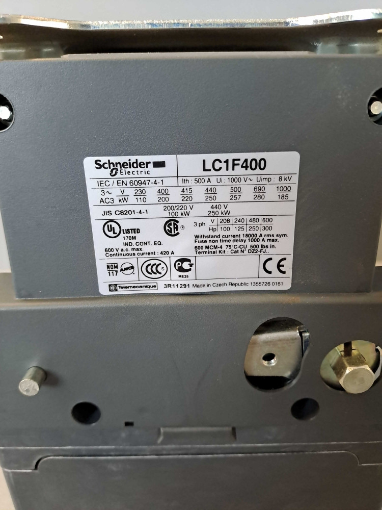 TÉLÉMÉCANIQUE  LC1F400