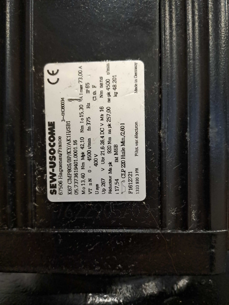 SEW-USOCOME K67 CMP80S