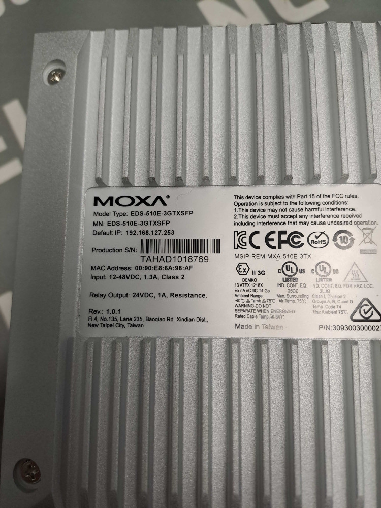 MOXA EDS510E3GTXSFP