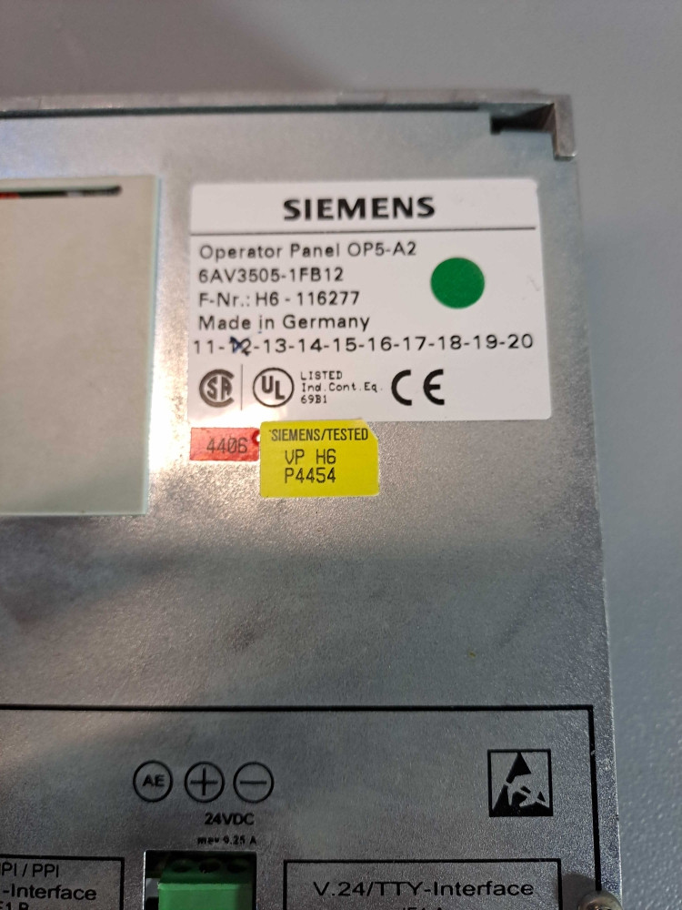 SIEMENS  6AV35051FB12