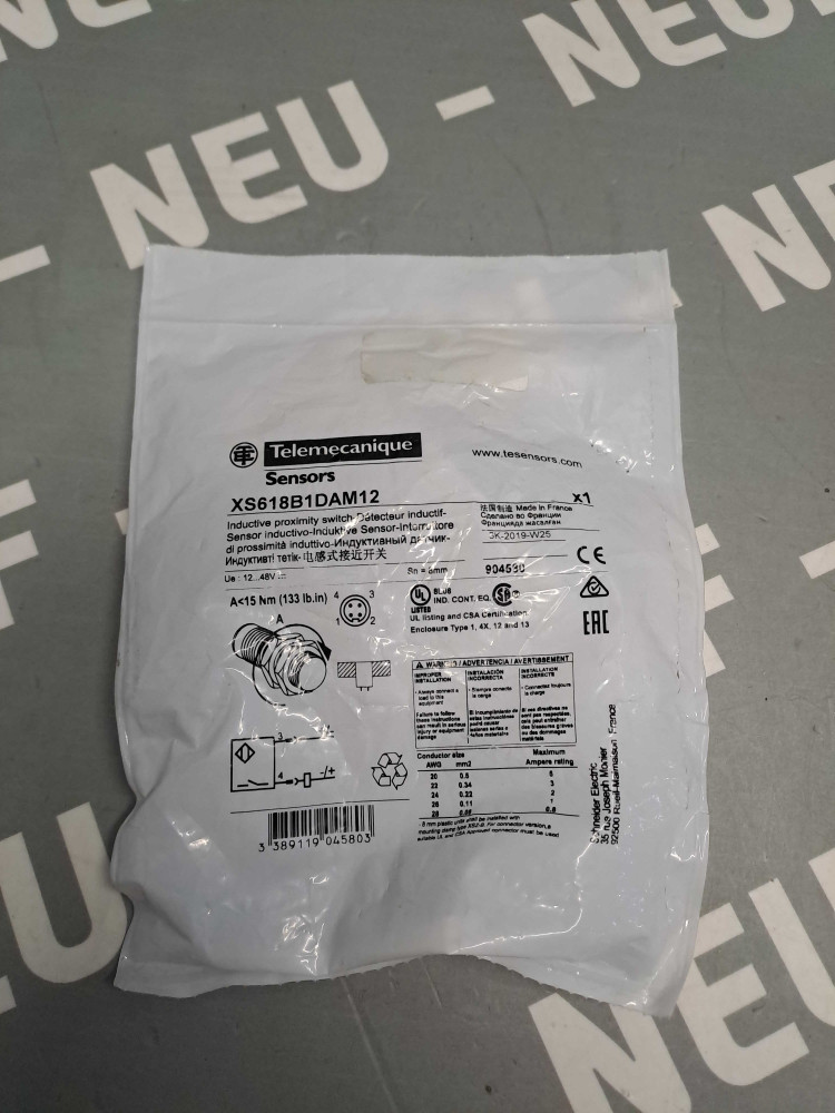 TÉLÉMÉCANIQUE  XS618B1DAM12