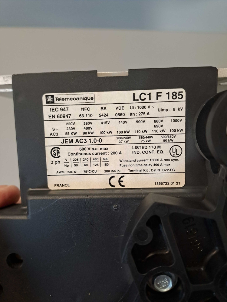 TÉLÉMÉCANIQUE  LC1F185