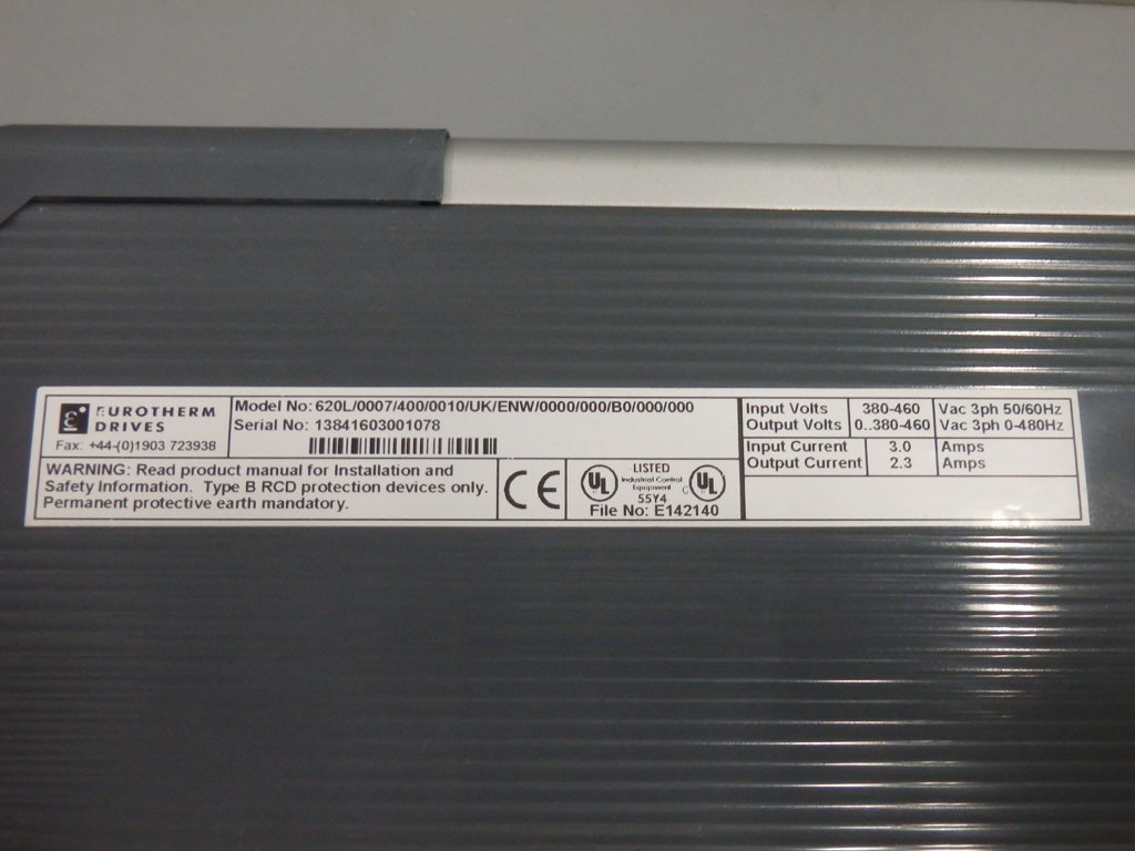 EUROTHERM 620L/0007/400/0010/UK/ENW/0000/000/B0/000/000