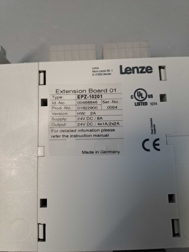 LENZE EPL10201XX + EPZ10201