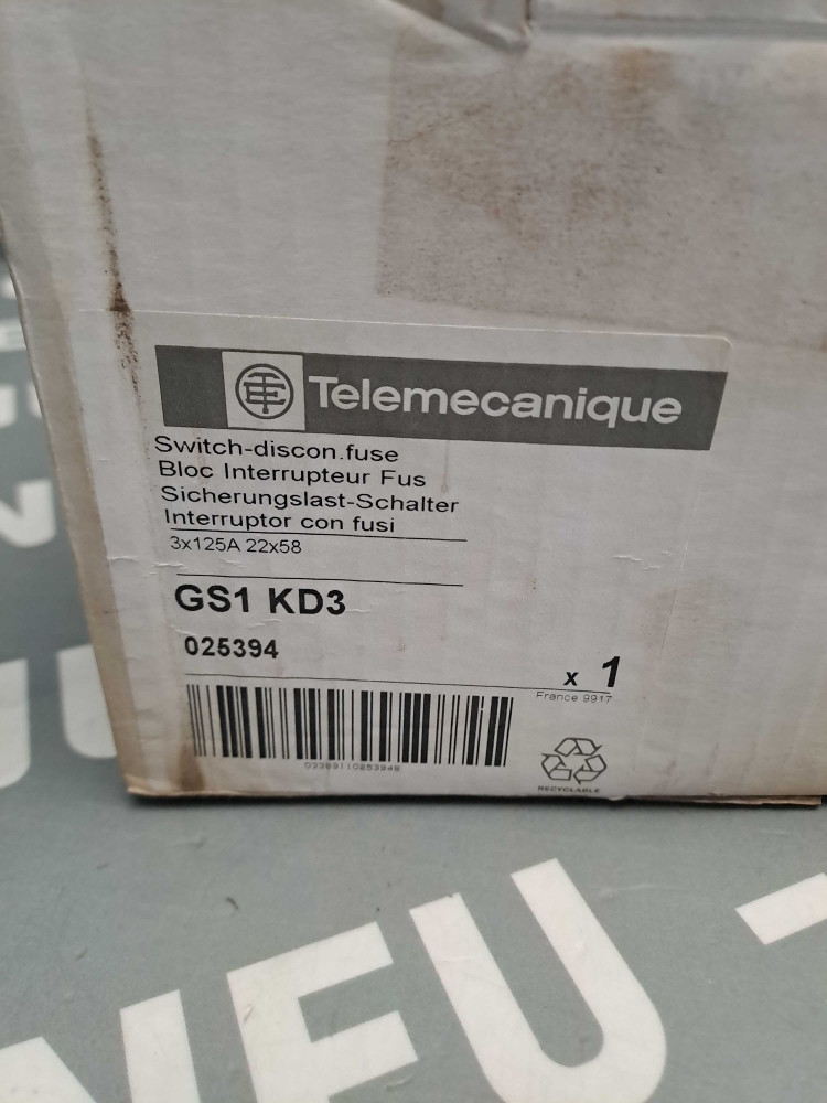 TÉLÉMÉCANIQUE  GS1-KD3