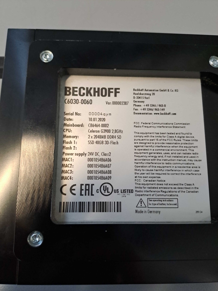 BECKHOFF C60300060